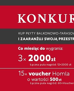 Konkurs Opoczno - kup płyty balkonowo-tarasowe 2.0 i wygraj! - miniaturka