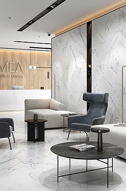 płytki cineramiczne CALACATTA MARBLE MATT