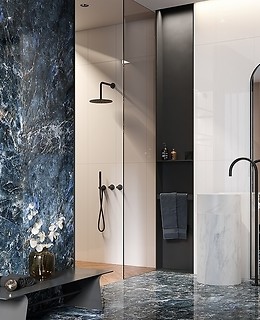 łazienka w stylu marynistycznym