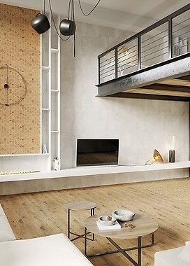 kolekcja GRAND WOOD MOSAIC TRAPEZE