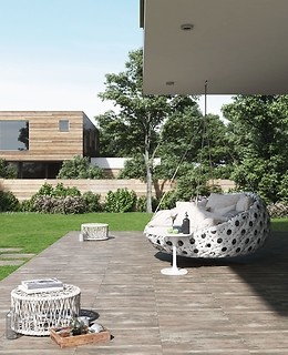 Struktura drewna odwzorowana została także w kolekcji Wood 2.0 Brown, idealnej ...