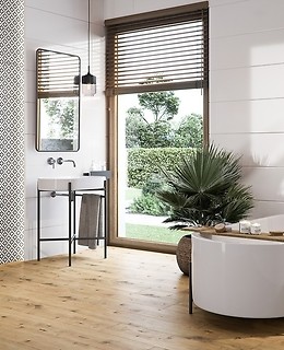 jak powiększyć małą łazienkę