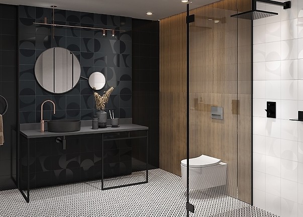 kolekcja Monoblock Geo Black