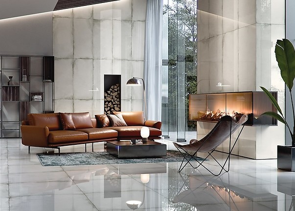 Night Shade kolekcja płytek ceramicznych inspirowana polerowanym betonem