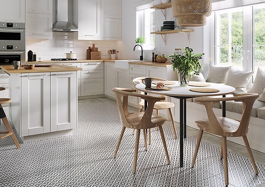 Patchwork Vertigo kuchnia w stylu boho