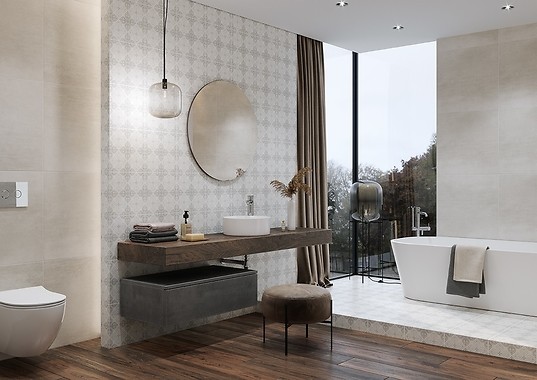 Pathwork Flores w stylu retro z rustykalną nutą