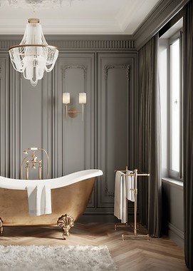 Łazienka w stylu nowojorskim