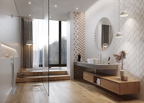 Love You White, Opoczno - łazienka w stylu boho