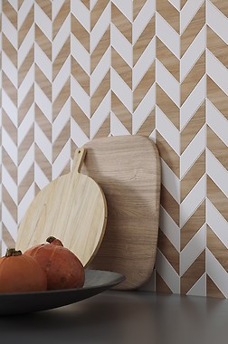 Płytki mozaikowe Love You White