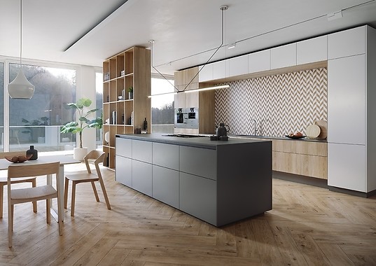 Love You White, kuchnia w stylu nowoczesnym