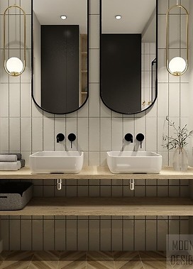 Mooni Design projekt łazienki