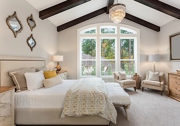 Sypialnia w stylu amerykańskim