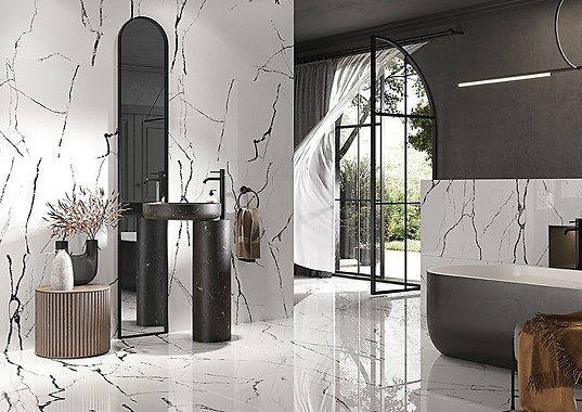 Amerykańska łazienka w nowoczesnym wydaniu