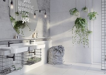 Łazienka jak w lofcie