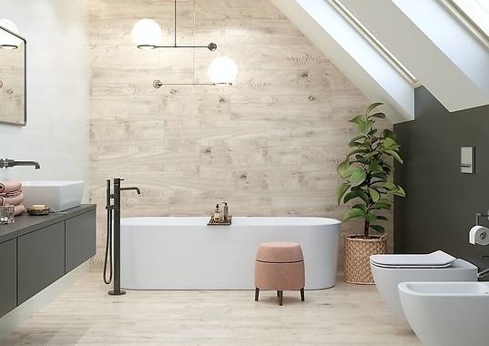 Łazienka na poddaszu