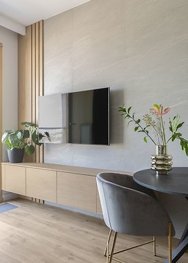 Oryginalne i praktyczne wykończenie ściany