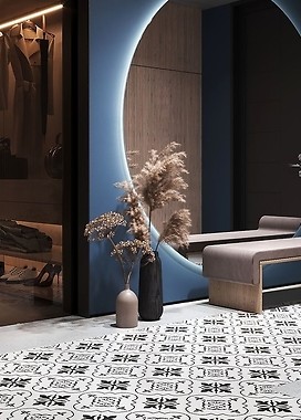 Wykończenie przedpokoju – konsekwentna stylistyka