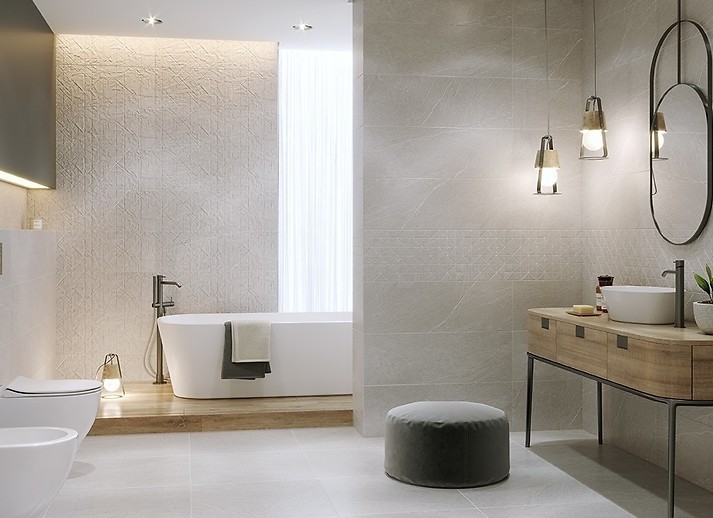 Marmur i drewno – pomysł na łazienkę w stylu minimalistycznym 5