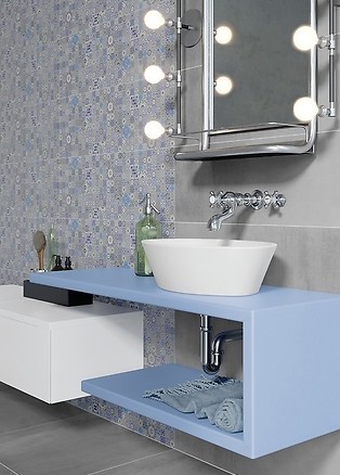 Projektowanie łazienki w stylu patchwork