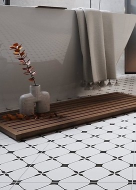Projektowanie łazienki w stylu patchwork