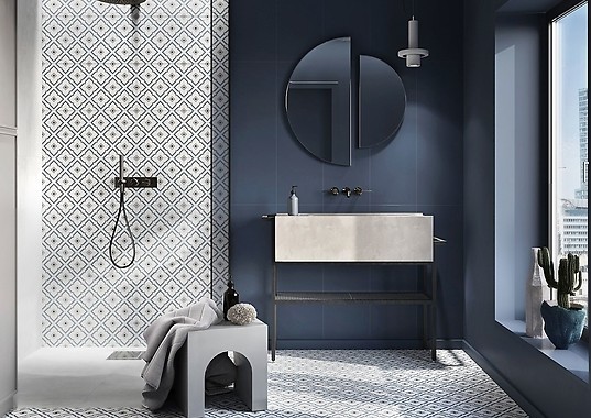 Projektowanie łazienki w stylu patchwork