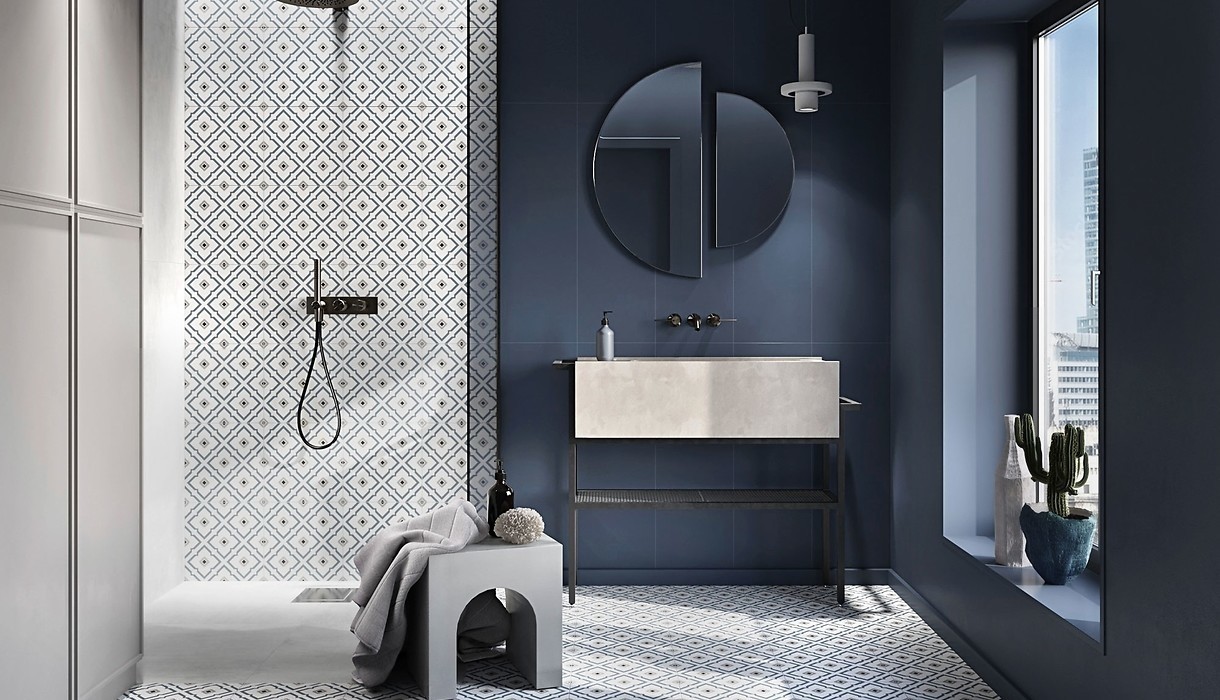 Projektowanie łazienki w stylu patchwork