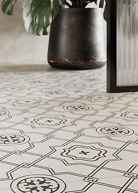 Płytki patchwork - czy przytłoczą małą łazienkę?