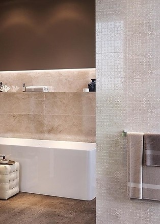 Płytki patchwork - czy przytłoczą małą łazienkę?