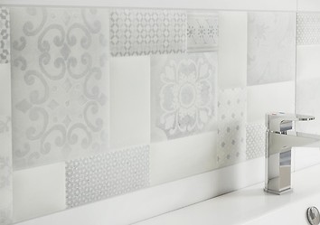 Płytki patchwork - czy przytłoczą małą łazienkę?