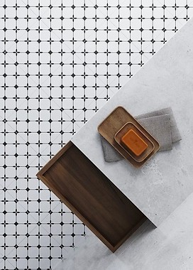 Płytki patchwork - czy przytłoczą małą łazienkę?