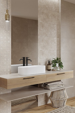 Z czym połączyć kamień na ścianie?