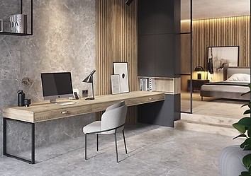 Z czym połączyć kamień na ścianie?