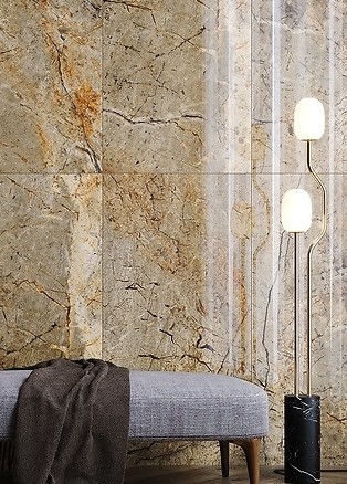 Z czym połączyć kamień na ścianie?