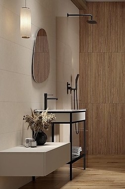 Drewniana podłoga - jakie płytki będą do niej pasować?