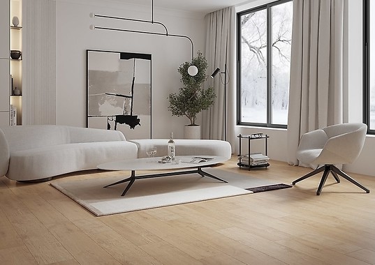 Drewniana podłoga - jakie płytki będą do niej pasować?