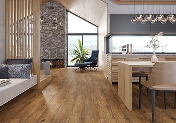 Kuchnia połączona z salonem - czy jednakowa podłoga to dobry pomysł?