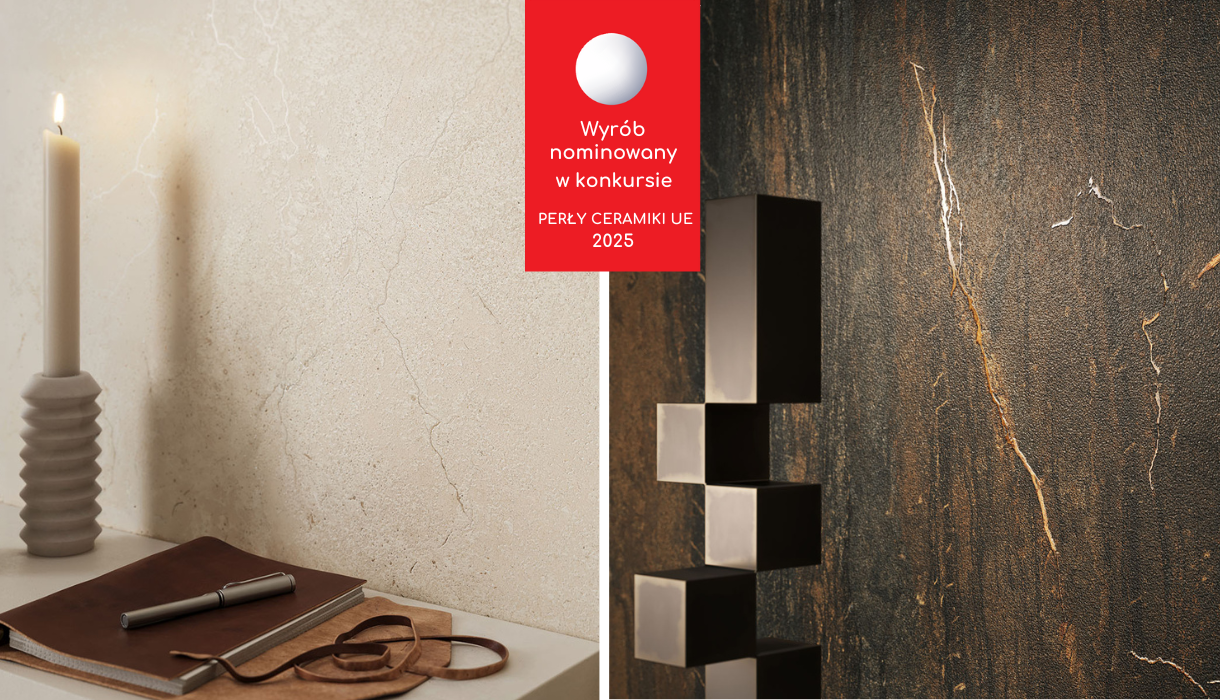 Nowe kolekcje Opoczno nominowane do Pereł Ceramiki 2025!