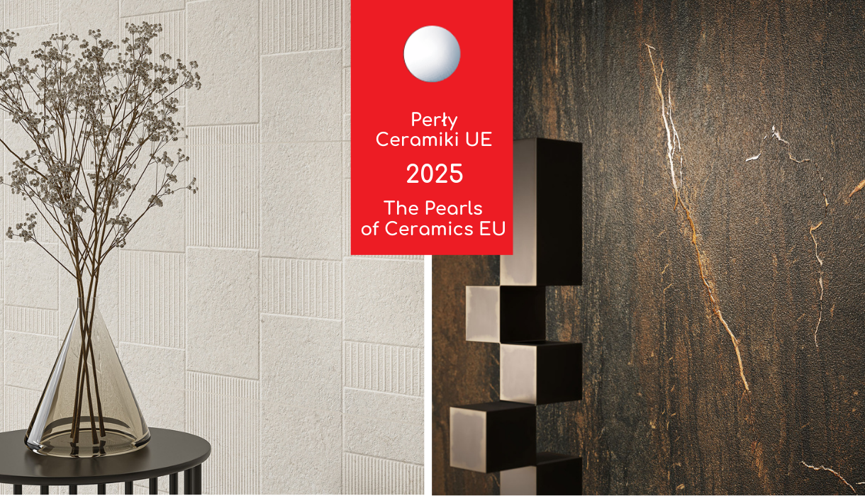 Nowe kolekcje Opoczno nagrodzone Perłami Ceramiki 2025!