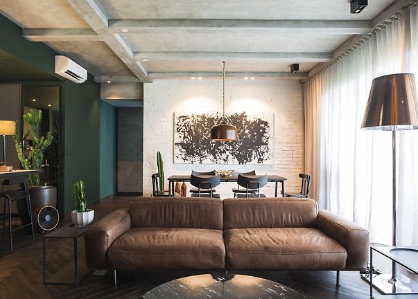 industrialne wnętrze