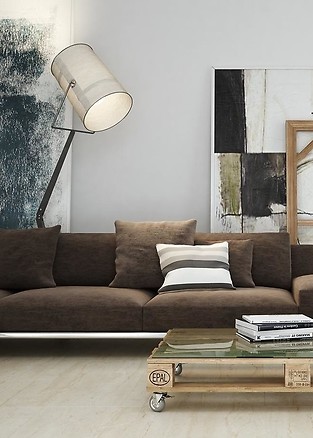 miejsce do czytania w salonie