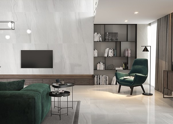 kącik telewizyjny w salonie