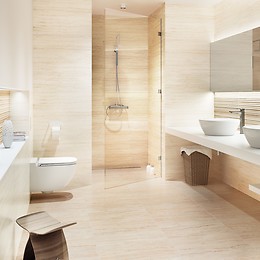 Kolekcja płytek Opoczno inspirowana trawertynem