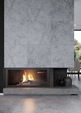 Gresy o strukturze kamienia w nowoczesnych mieszkaniach 1