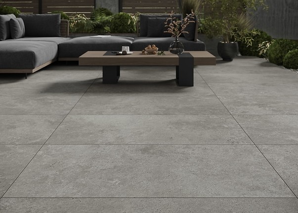 Płytki jak kamień na tarasie i w kuchni 5