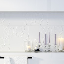 Białe strukturalne płytki Structure pattern white structure pattern