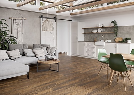 Kuchnia inspirowana drewnem i kamieniem 3