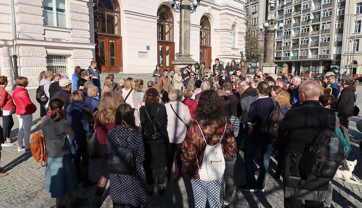 Śladami dawnych posadzek Opoczno