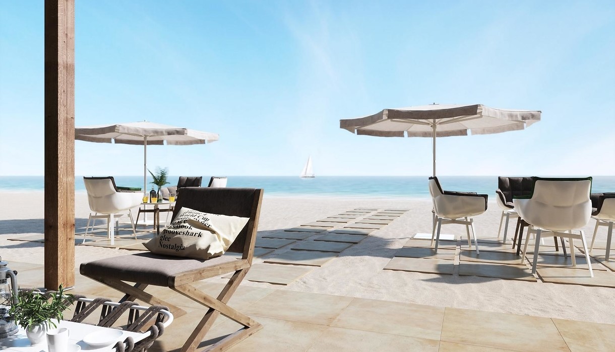 Płytki zewnętrzne tarasowe 2 cm - STONE 2.0 BEIGE