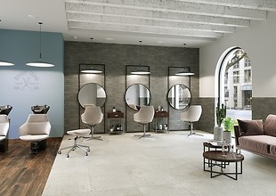 SOLAR GREY/GRAND WOOD RUSTIC MOCCA/NEWSTONE WHITE