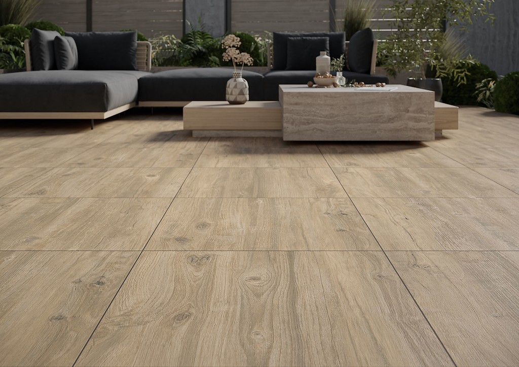 WOOD MOMENTS 2.0 - płytki, płyty na taras i balkon imitujące
